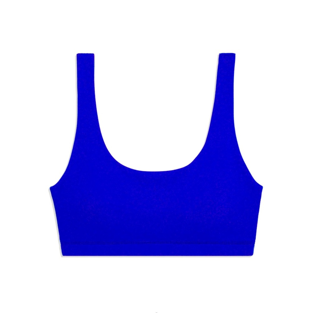 WeWoreWhat scoop bra top - Sapphire